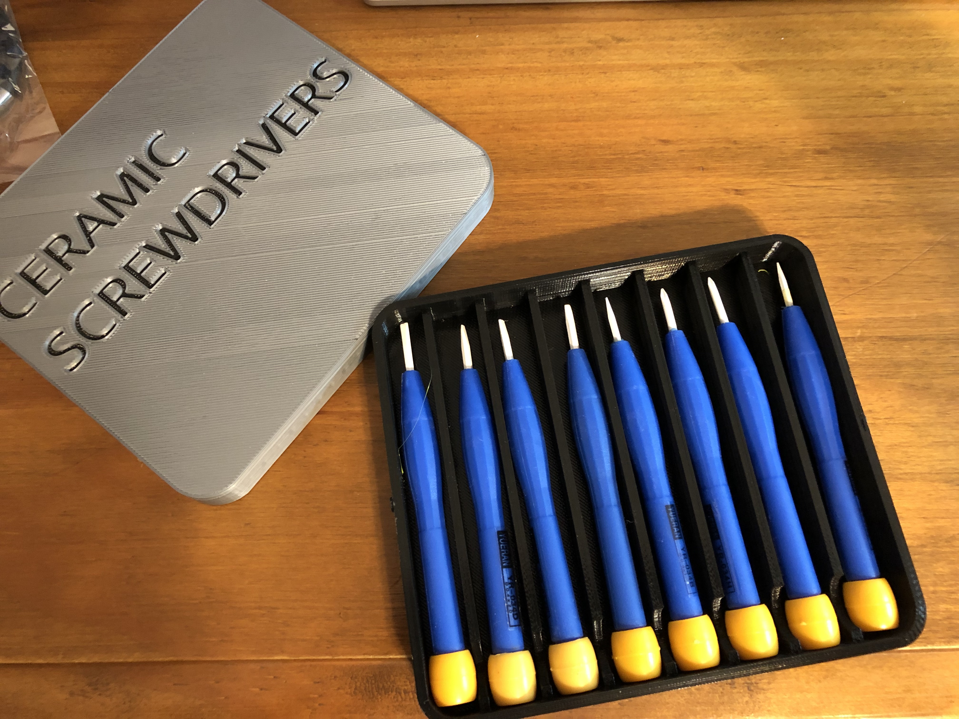 Storage Box for Ceramic Screwdrivers