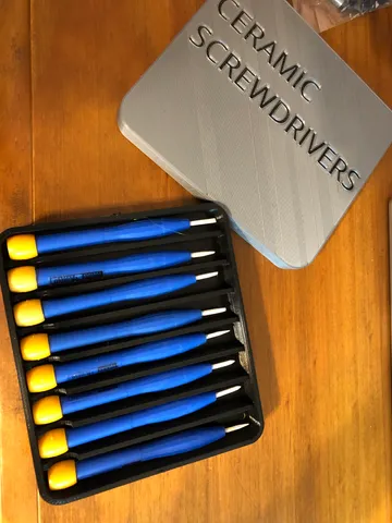 Storage Box for Ceramic Screwdrivers