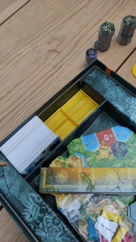 Organizer for the boardgame "The Quest for El Dorado"