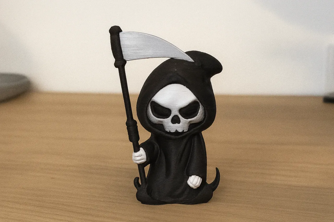 Mini Grim Reaper Figurine by Monsieur-Pierre | Download free STL