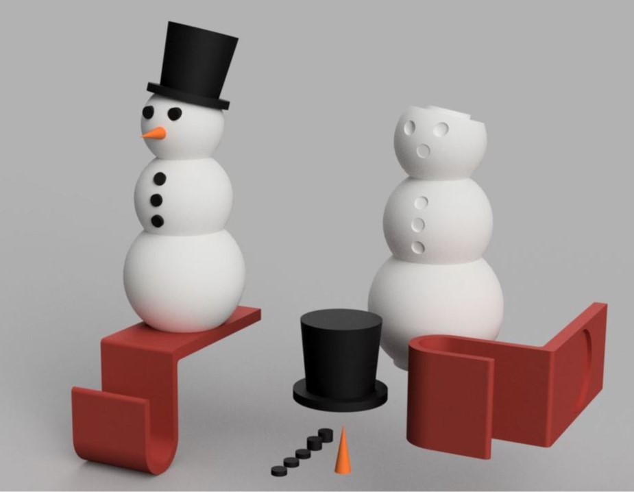 Snowman Stocking Hook