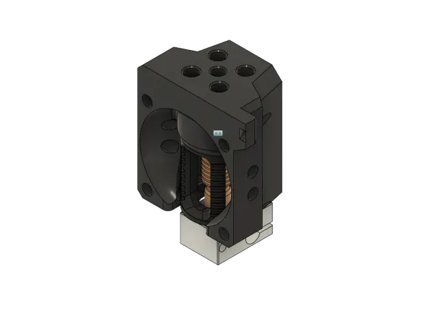 EVA3 dragon hotend mount (Insert)