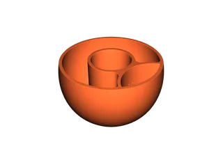 Round Self Watering Design Planter