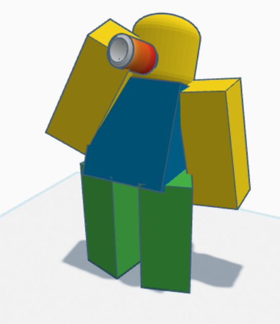 Forsaken Character/Noob drinking bloxy cola