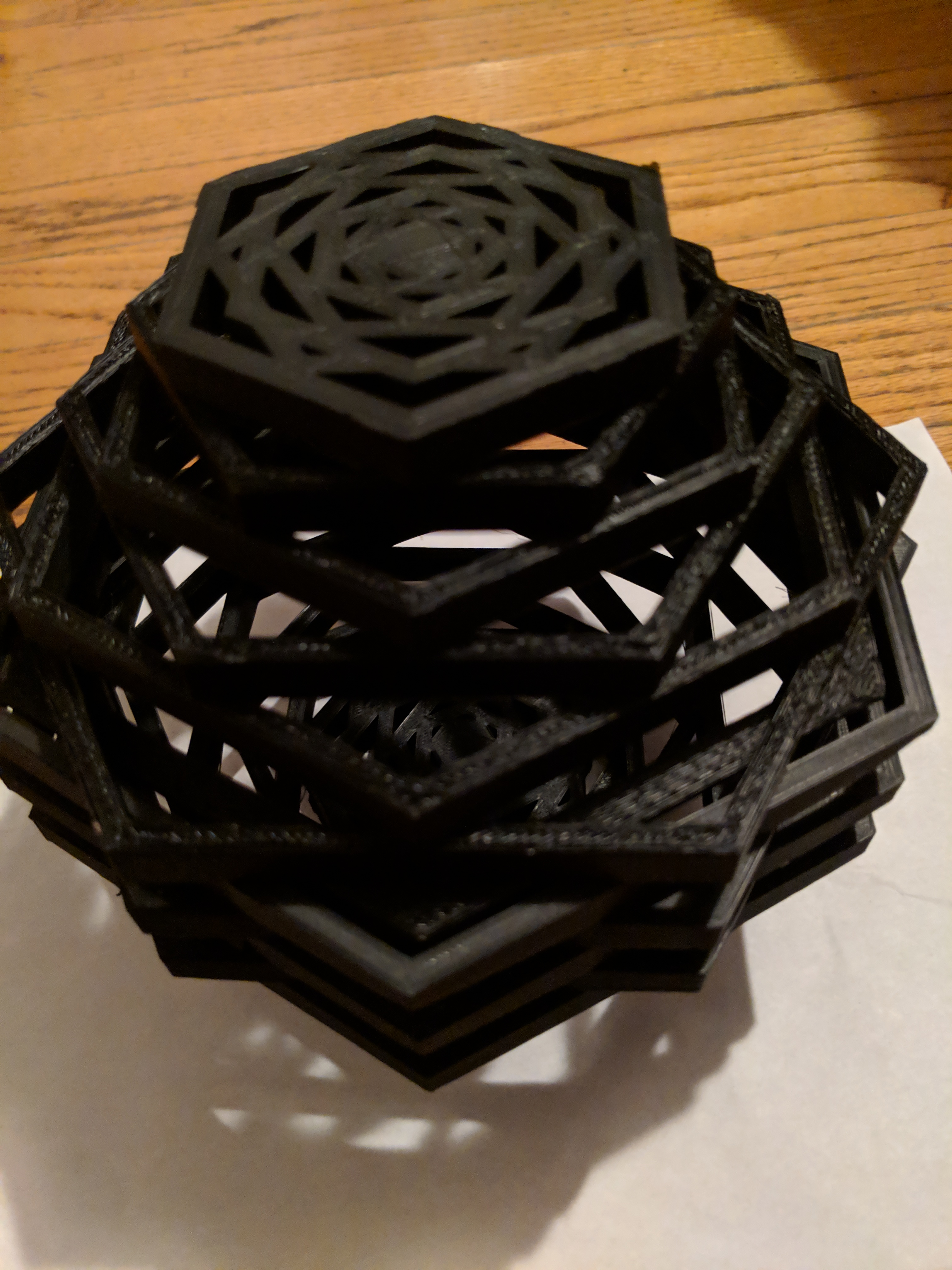 Perpendicular Hexagons Bowl — miniatura 14