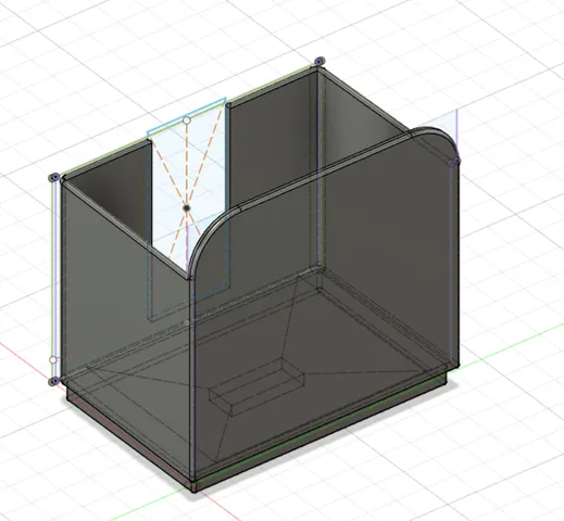 Nespresso DeLonghi Inissia EN80.CW replacement basket / capsule container (Fusion360 File included)