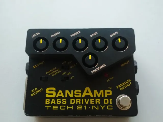 Tech21 SansAmp Bass Driver settings saver