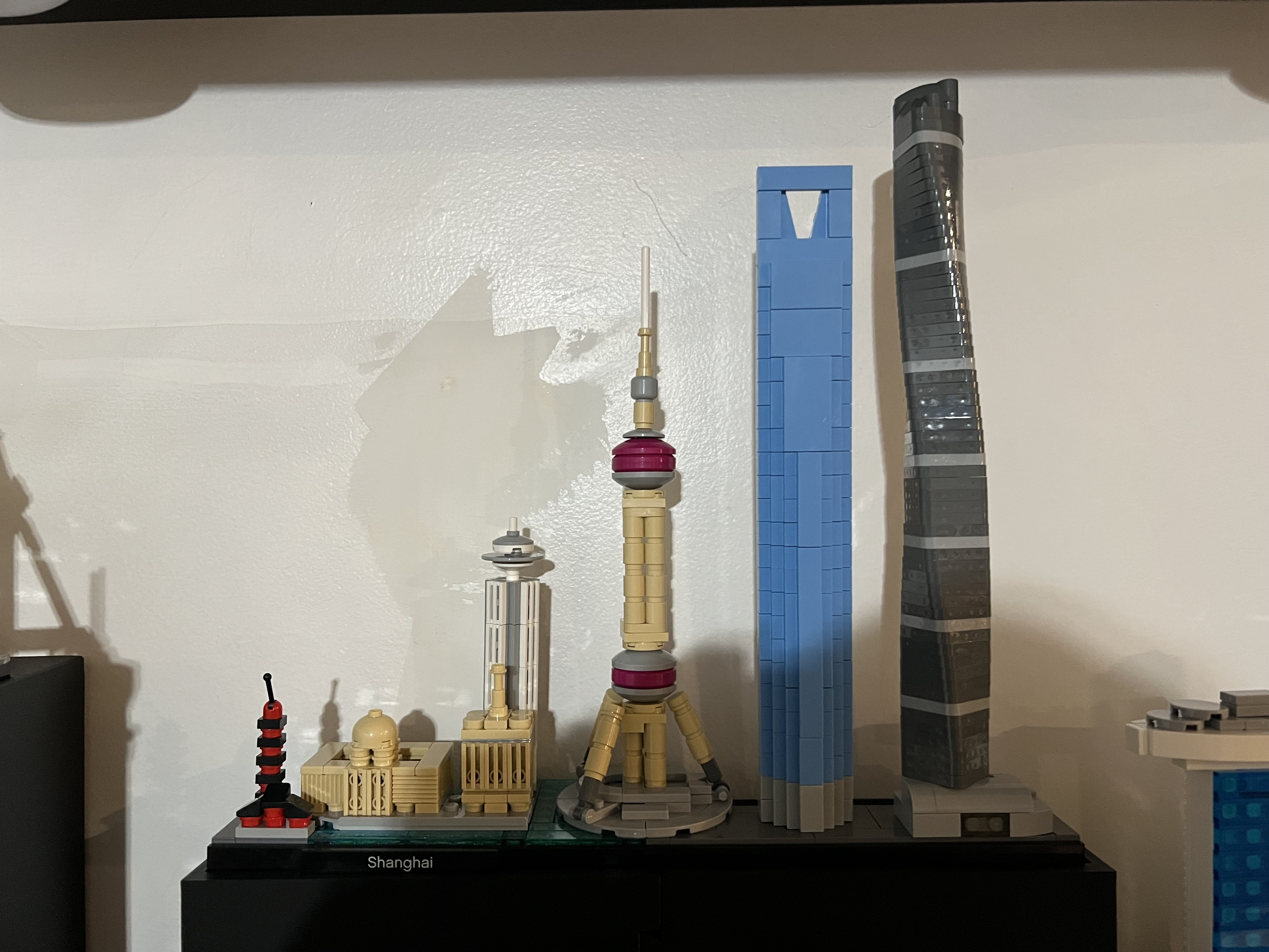 LEGO Shanghai Architecture Skyline Stand