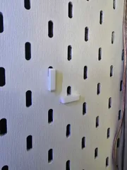 Universal position velcro hook for Skadis panel