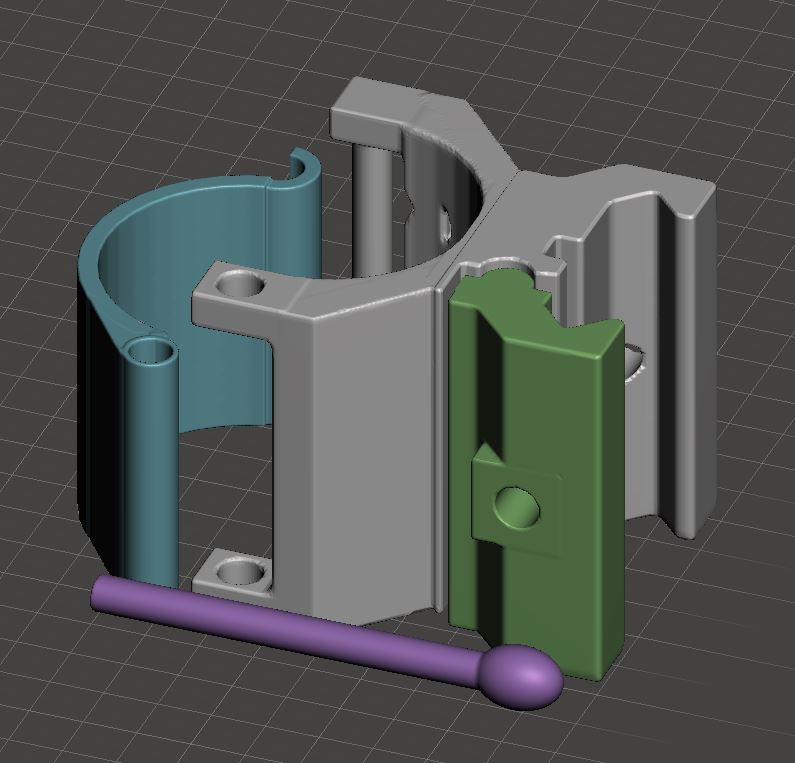 Gun Light Mount by Midvale | Download free STL model | Printables.com