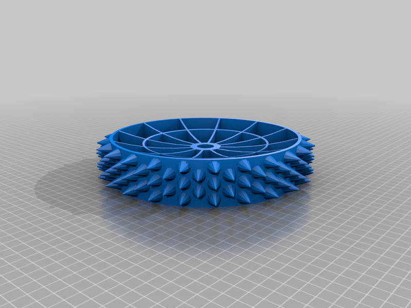 Studded wheel for Worx Landroid