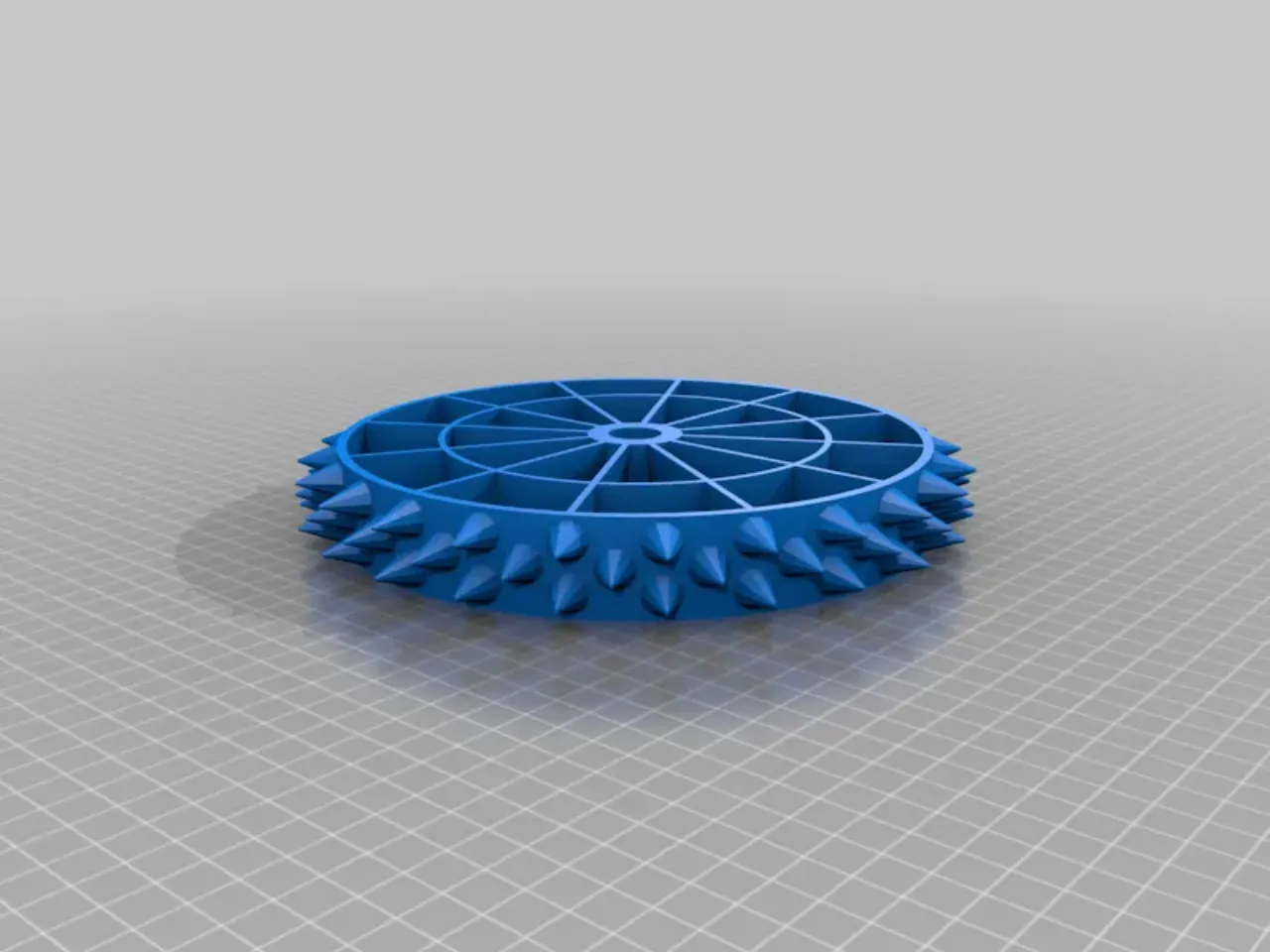 Studded wheel for Worx Landroid by hasher.dk Download free STL