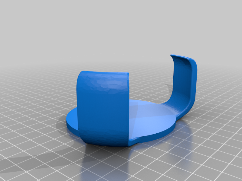 Miniatura 4 do modelo 3D Amazon Echo Dot Gen. 3 wall mount (flat base)
