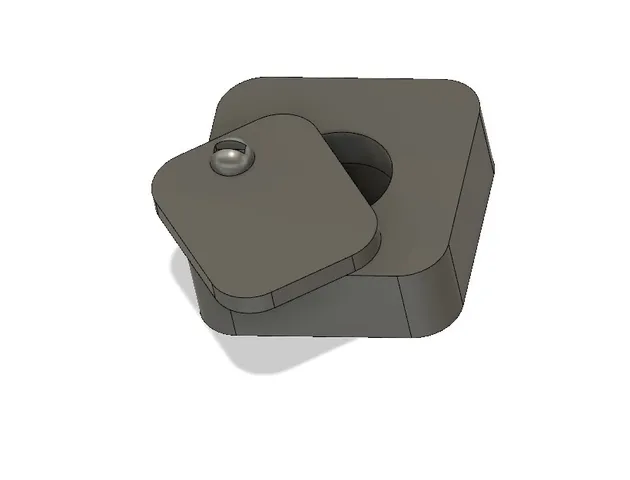 Rodent Food Puzzle - Rotating Lid