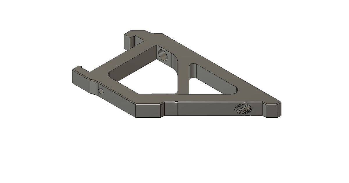MMU2s Horizontal Mount by jfromel Download free STL model