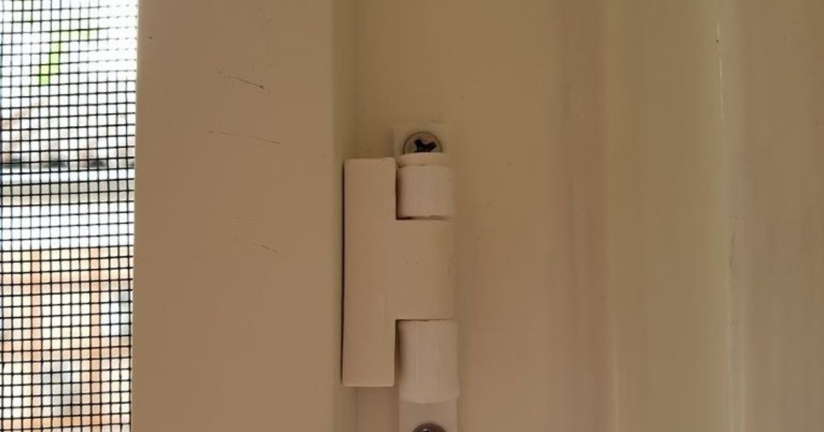 Bruynzeel S500 screen door hinges with various offsets by Jaapp