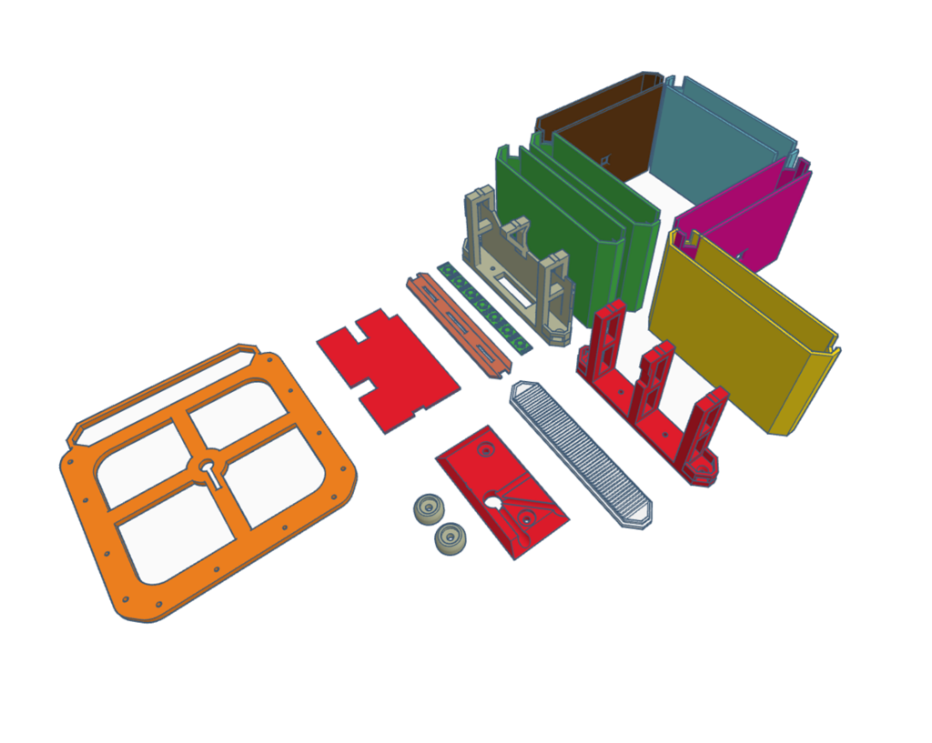 Miniatura 4 do modelo 3D Shelf Clock