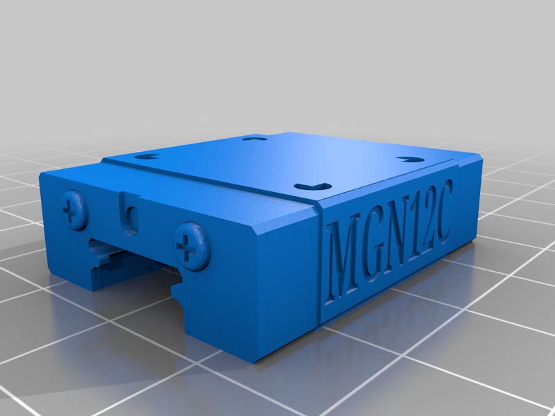 Miniatura 3 do modelo 3D MGN Linear Rail Model Collection