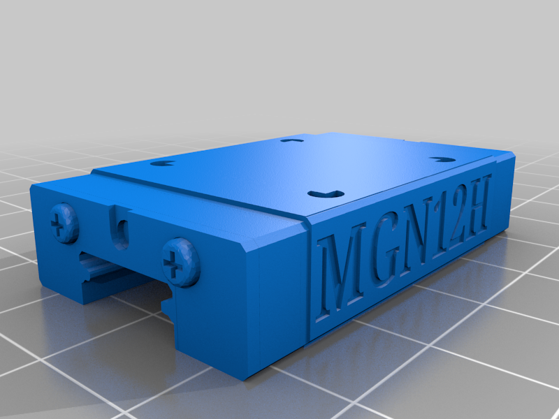 Miniatura 4 do modelo 3D MGN Linear Rail Model Collection