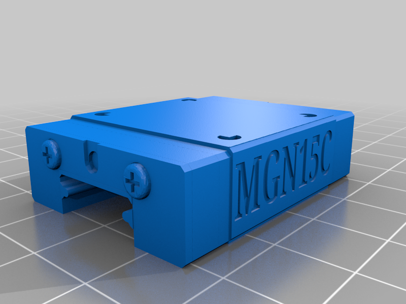 Miniatura 5 do modelo 3D MGN Linear Rail Model Collection