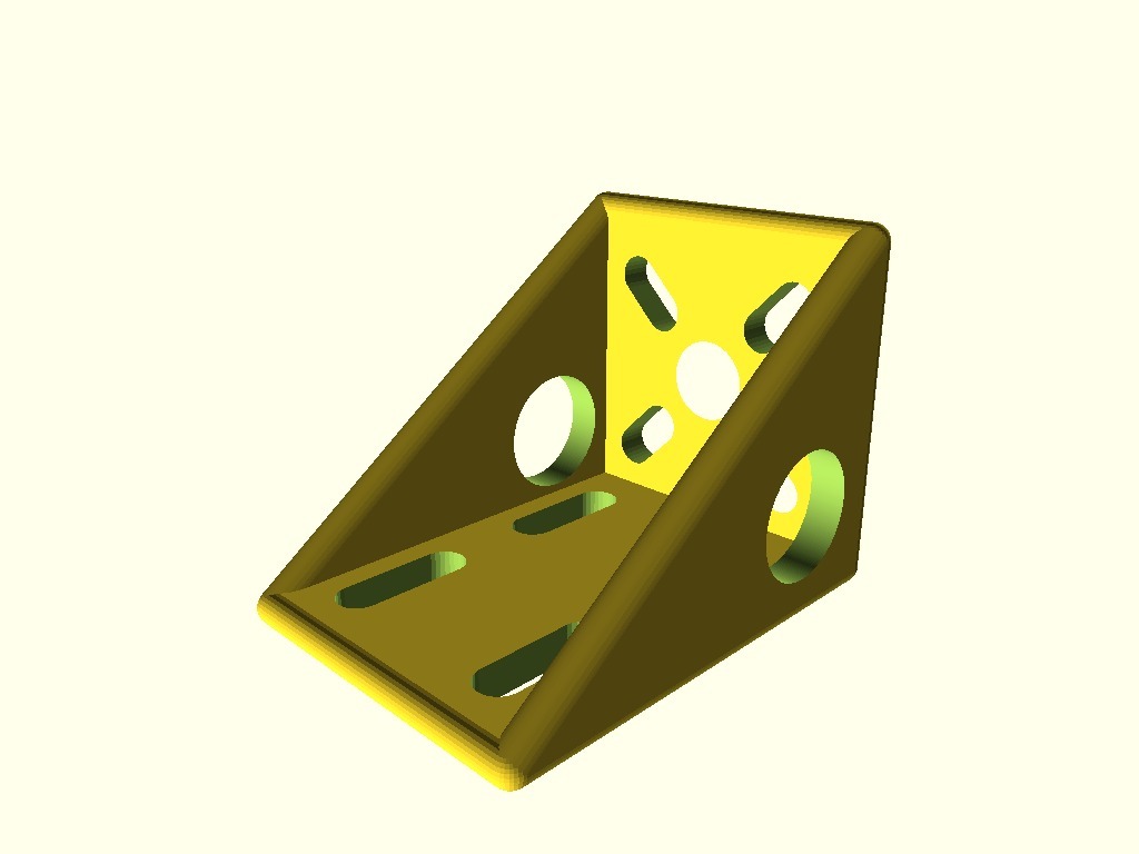 Customizable RC Motor Mounting Bracket/Firewall — miniatura 4