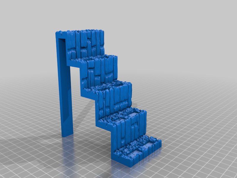 Lego Display (rocky starway style) by razstec | Download free STL model ...