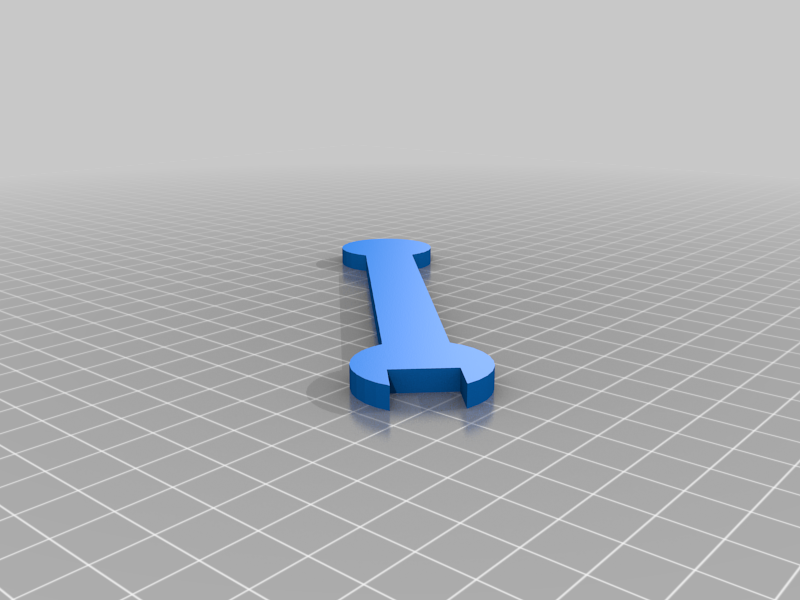 My Customized Parametric Wrench in OpenSCAD