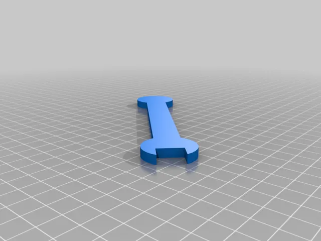 My Customized Parametric Wrench in OpenSCAD