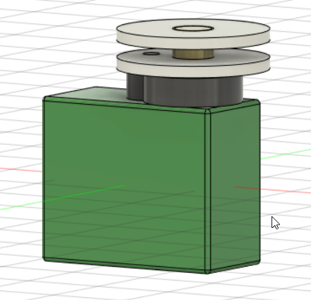 EMAX ES08MA_ii fusion 360 dummy