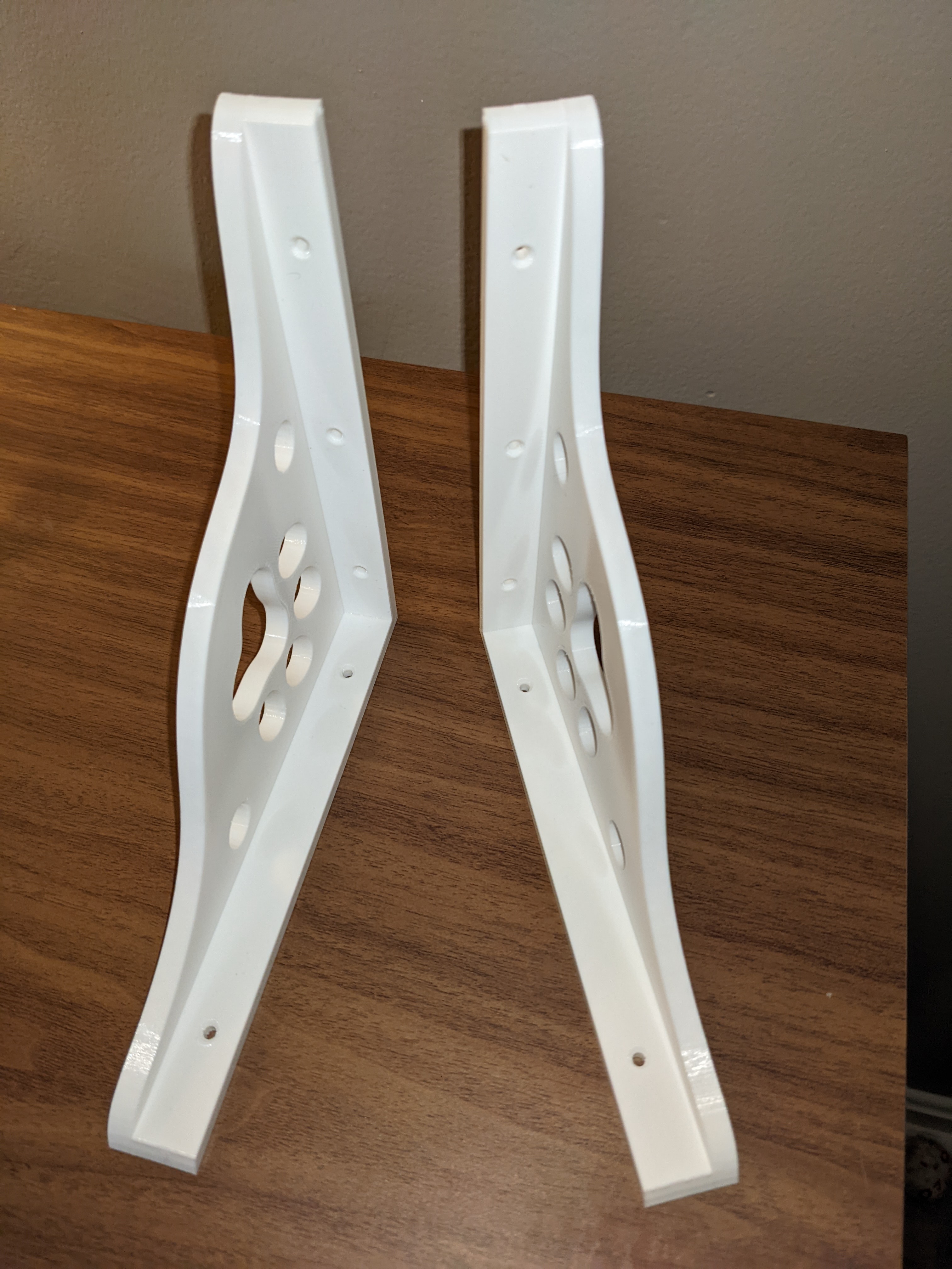 Miniatura 3 do modelo 3D Cat Paw Shelf Bracket