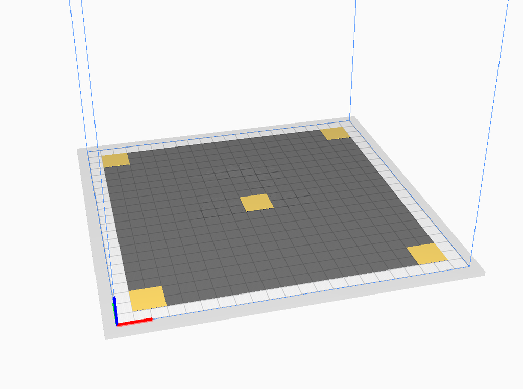 Test Bed Leveling Grid for Ender-3