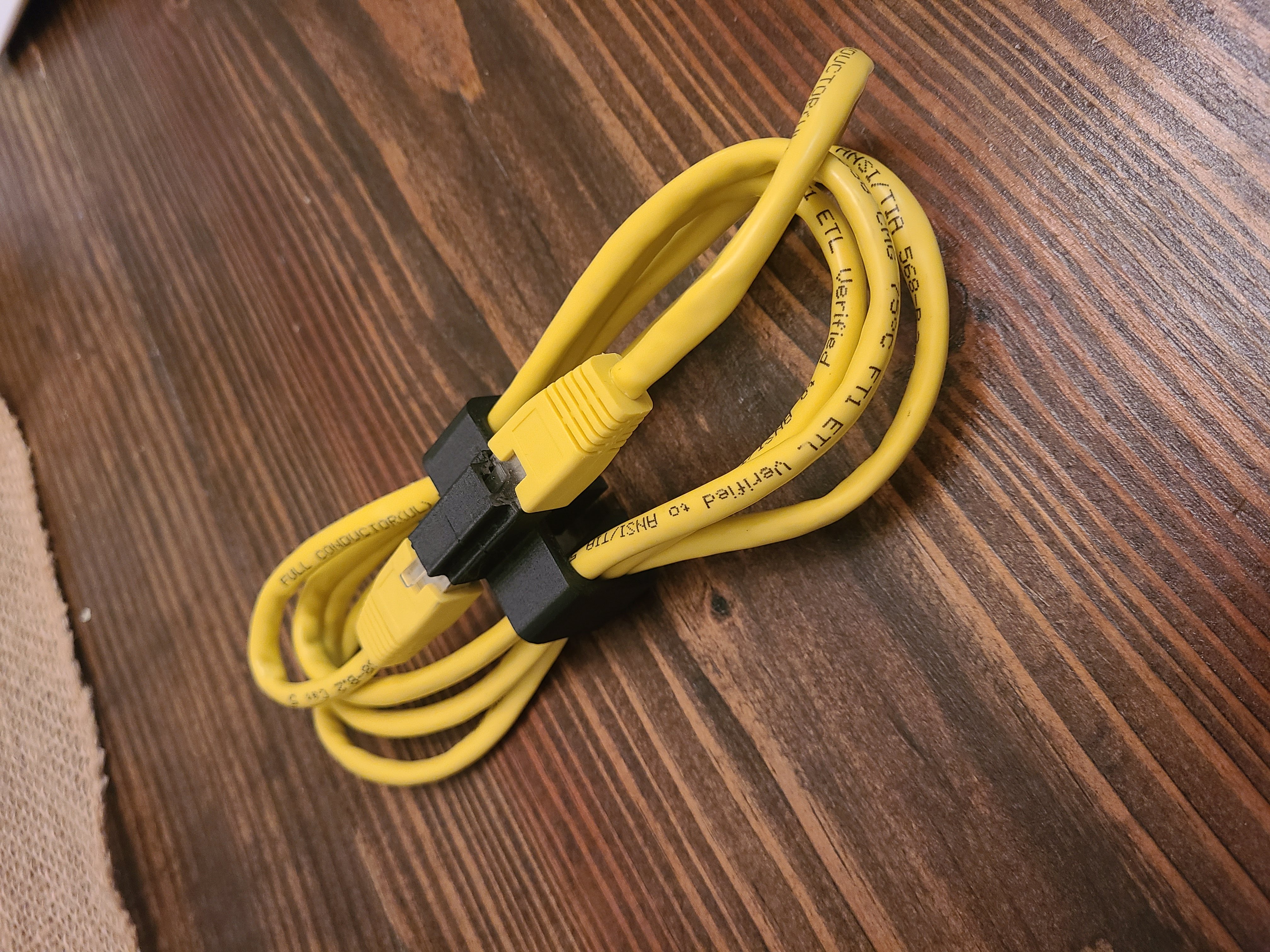 Cable Organizer with Ethernet Cap