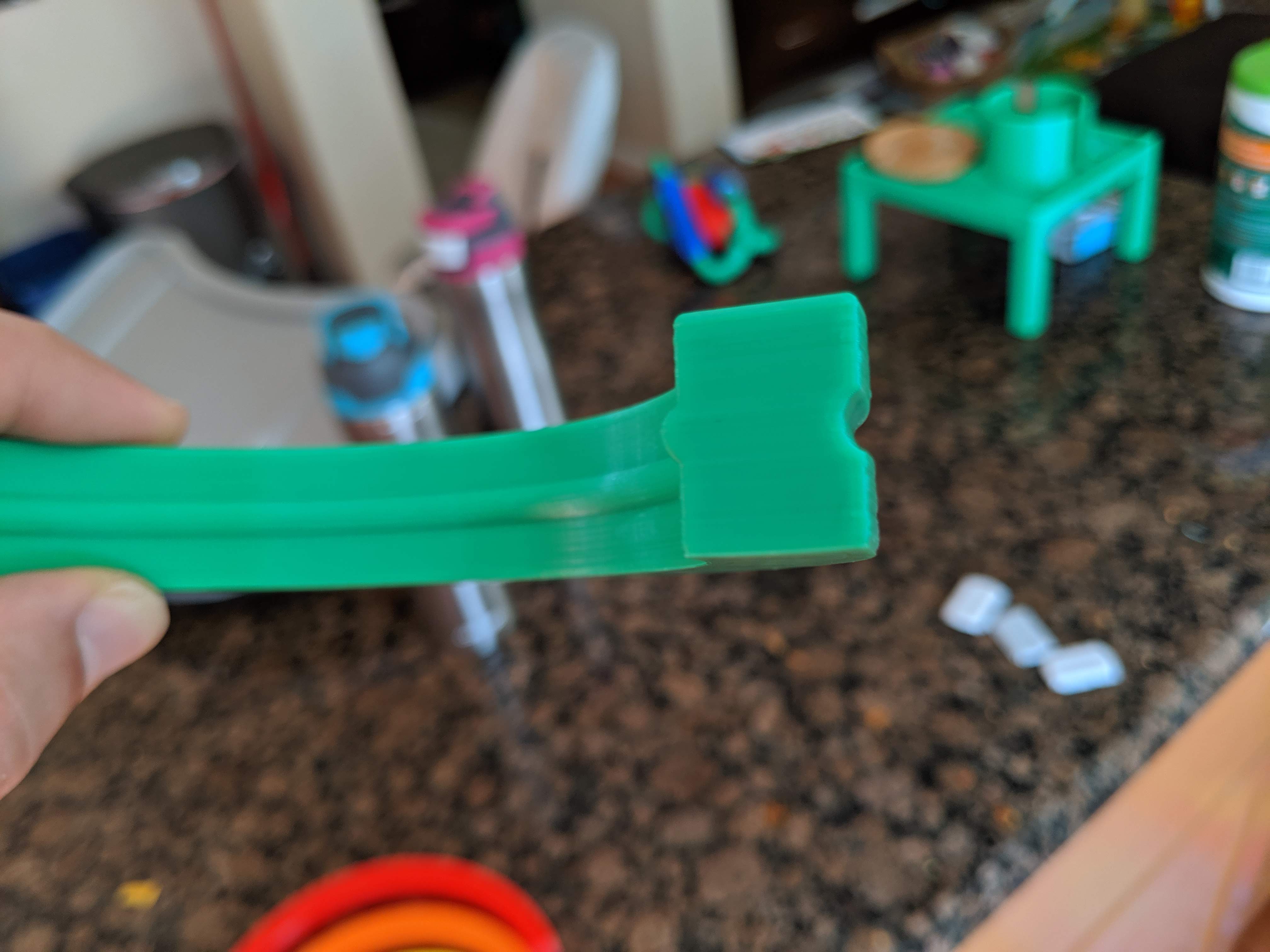 Miniatura 4 do modelo 3D Stackable Rainbow Blocks