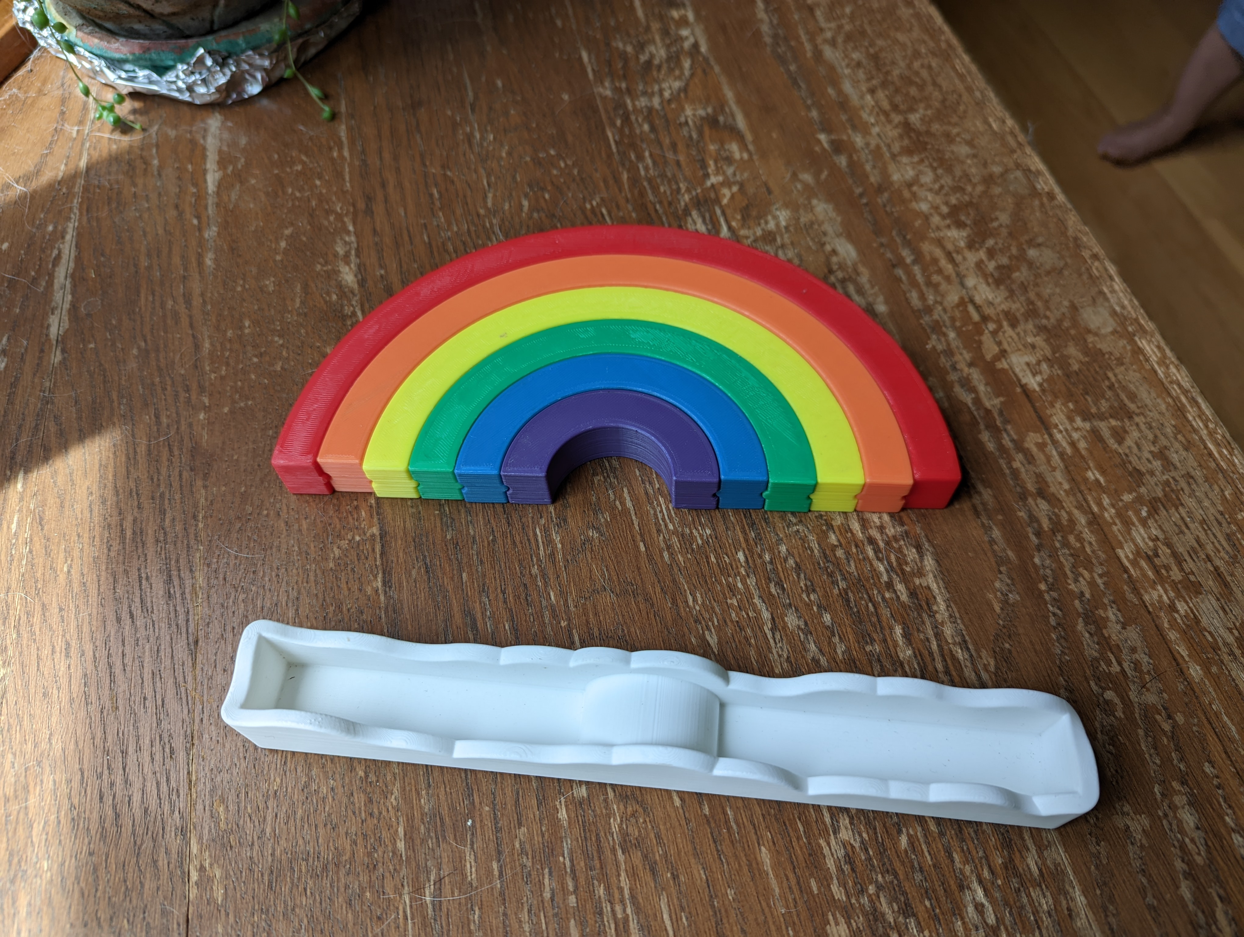 Miniatura 9 do modelo 3D Stackable Rainbow Blocks