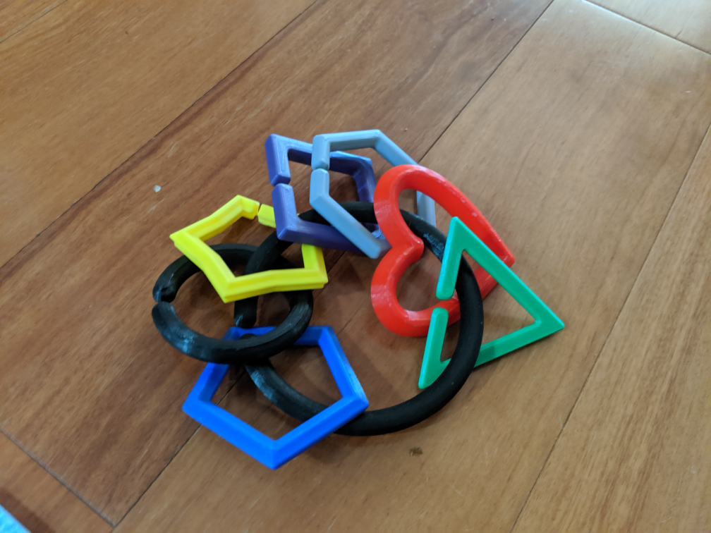 Ring Toy with Different Shapes