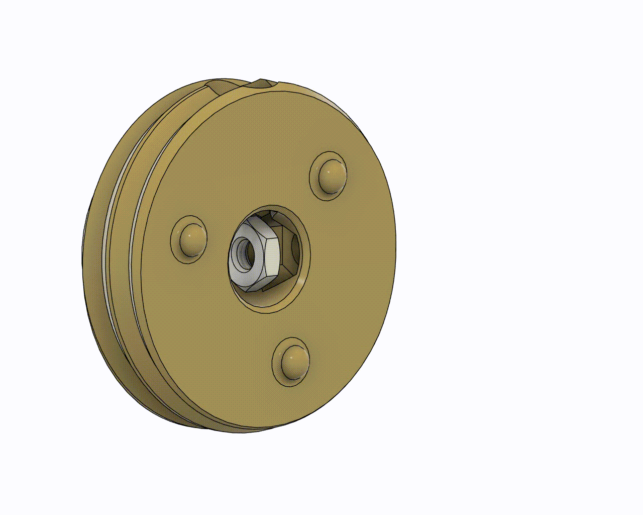 BoxTurtle hex wheel drive