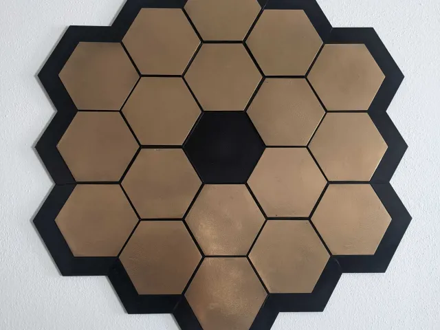 James Webb space telescope wall decoration
