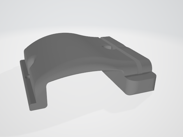 Chair arm accessory clamp (IKEA MARKUS)