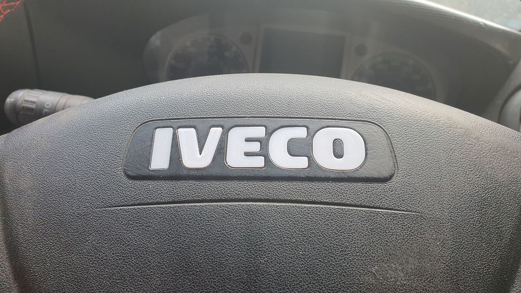 Iveco Daily Steering Wheel Badge Insert