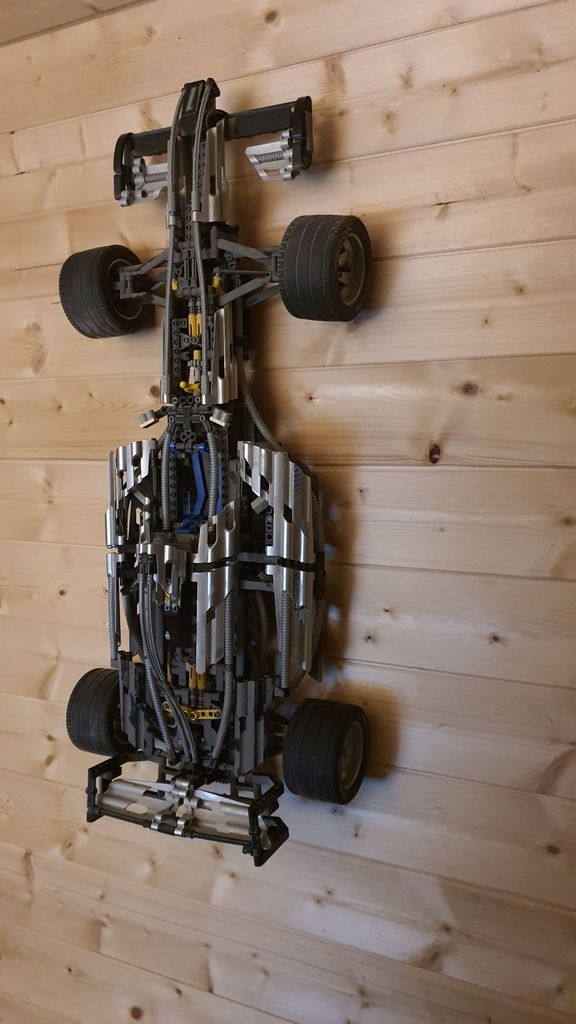 Lego 8458 Silver Racer Wall Hook