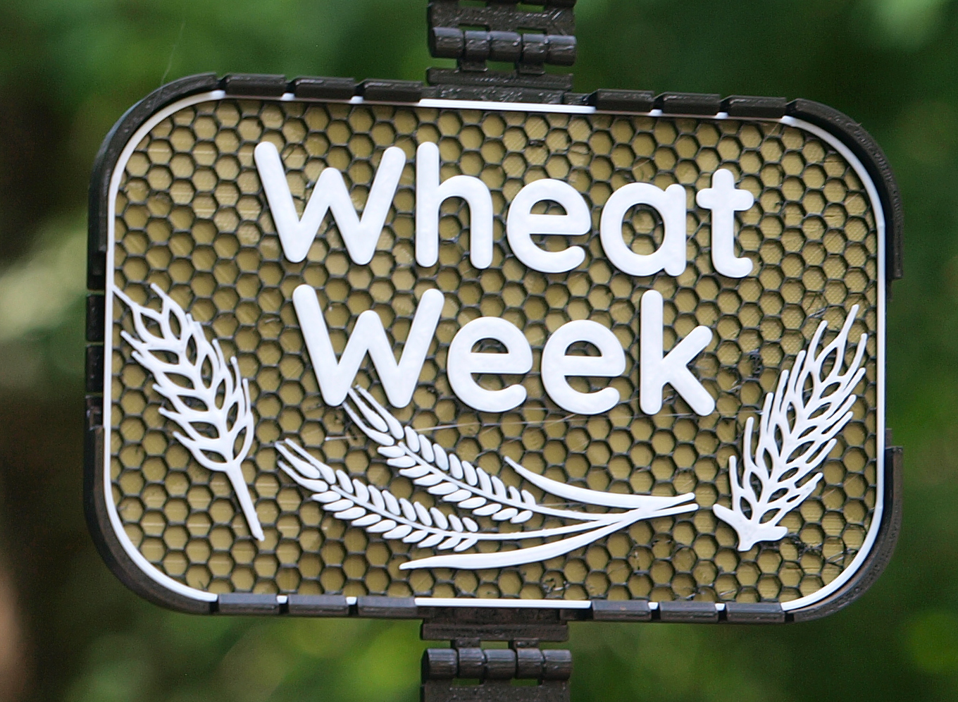 Wheat Week sign