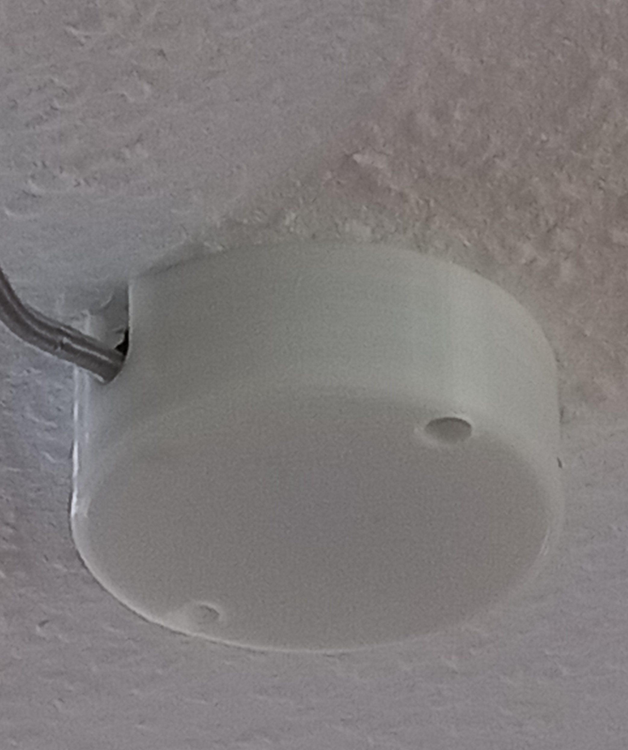 Cover for cable outlet ceiling
