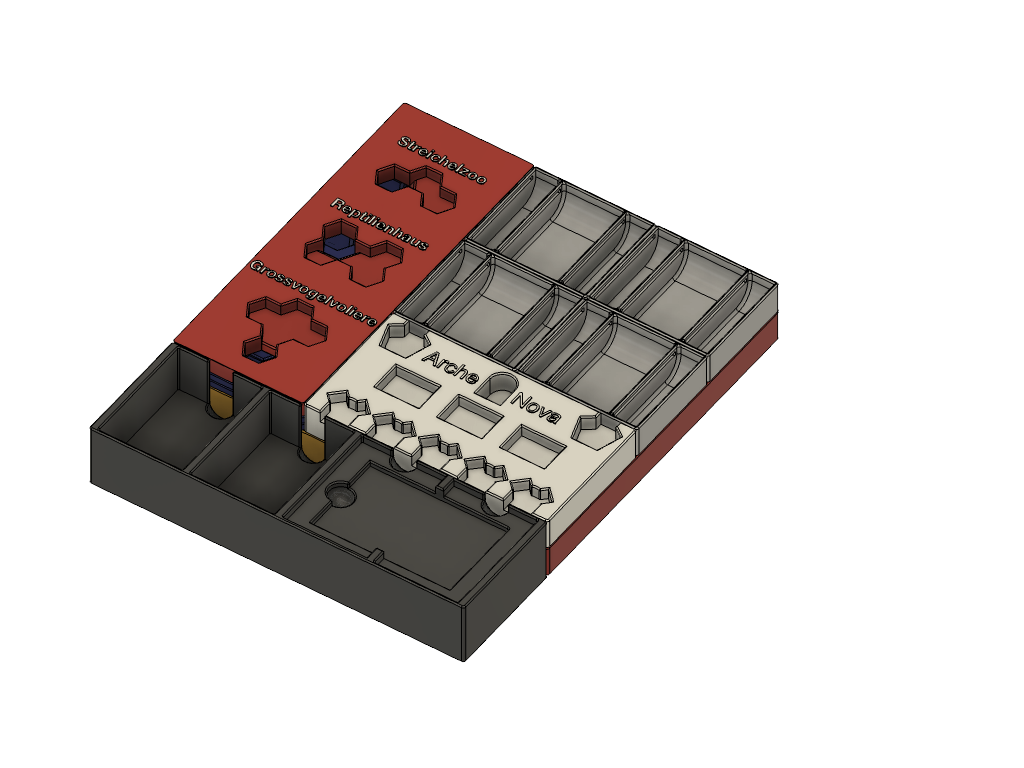 Miniatura 6 do modelo 3D Ark Nova Boardgame Insert