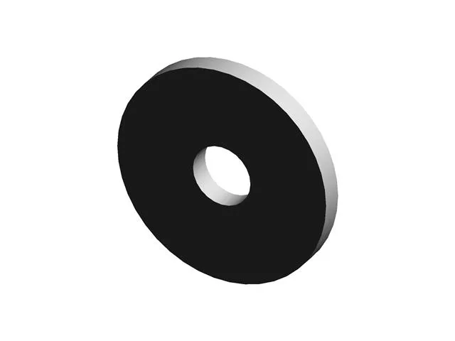 Bright metal washers