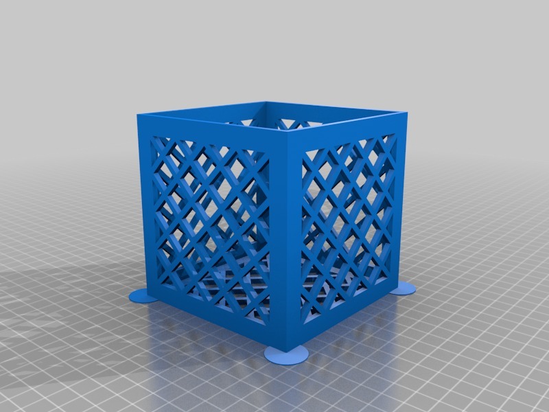 100x100x100 box by Freecastle | Download free STL model | Printables.com