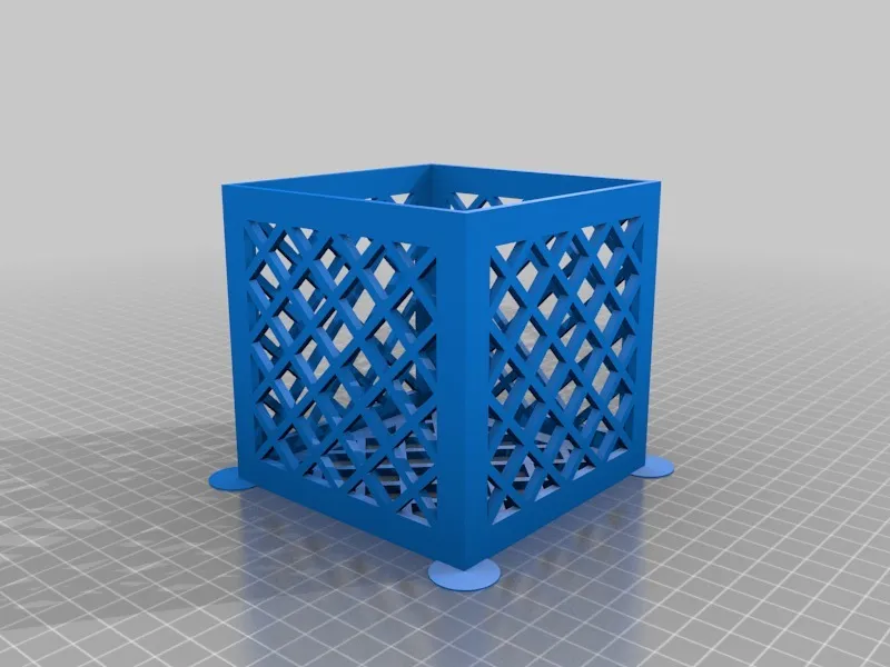 100x100x100 box by Freecastle | Download free STL model | Printables.com