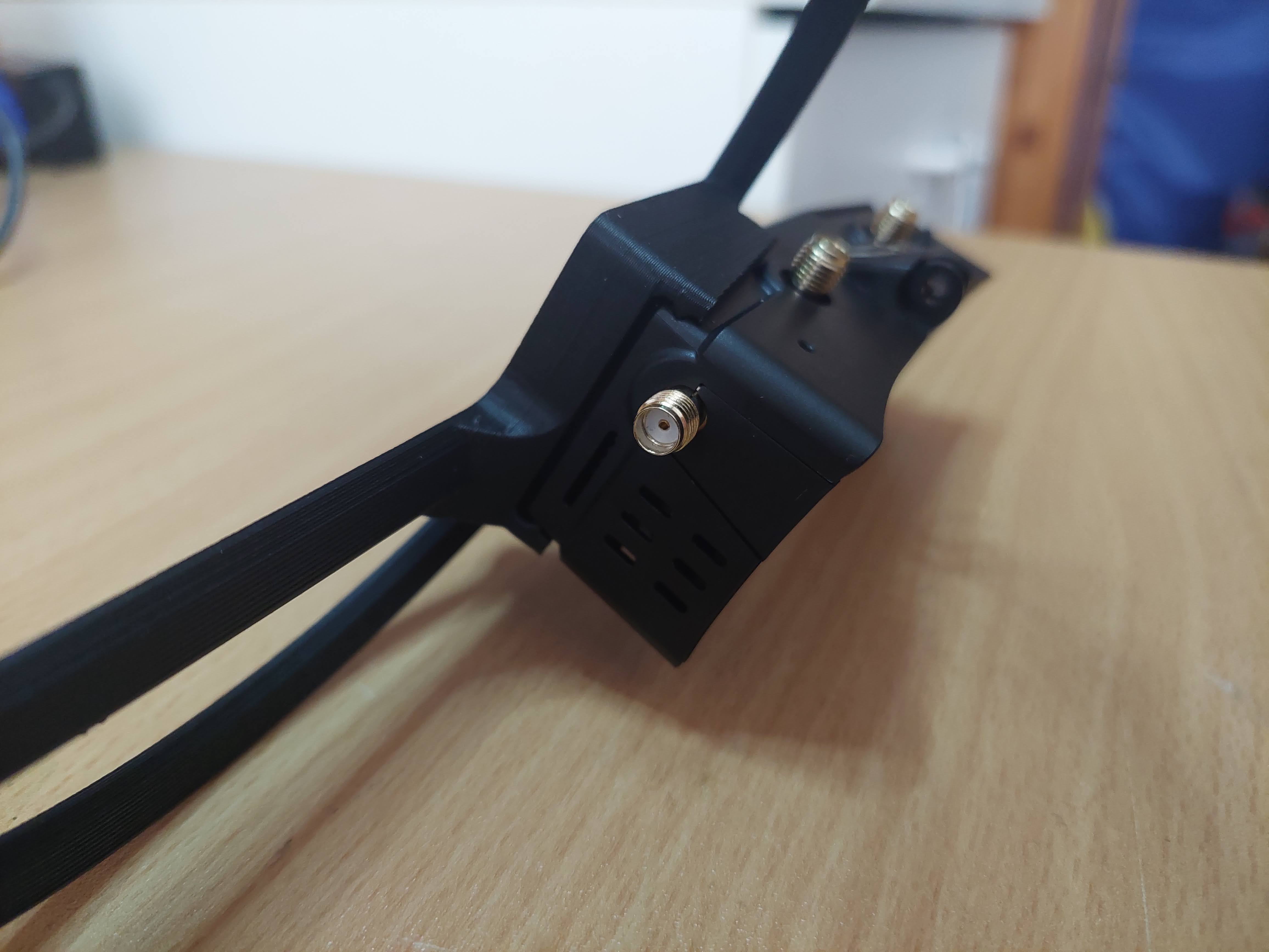 HDZero VRX Triple Feed Patch Array antenna mount — miniatura 3