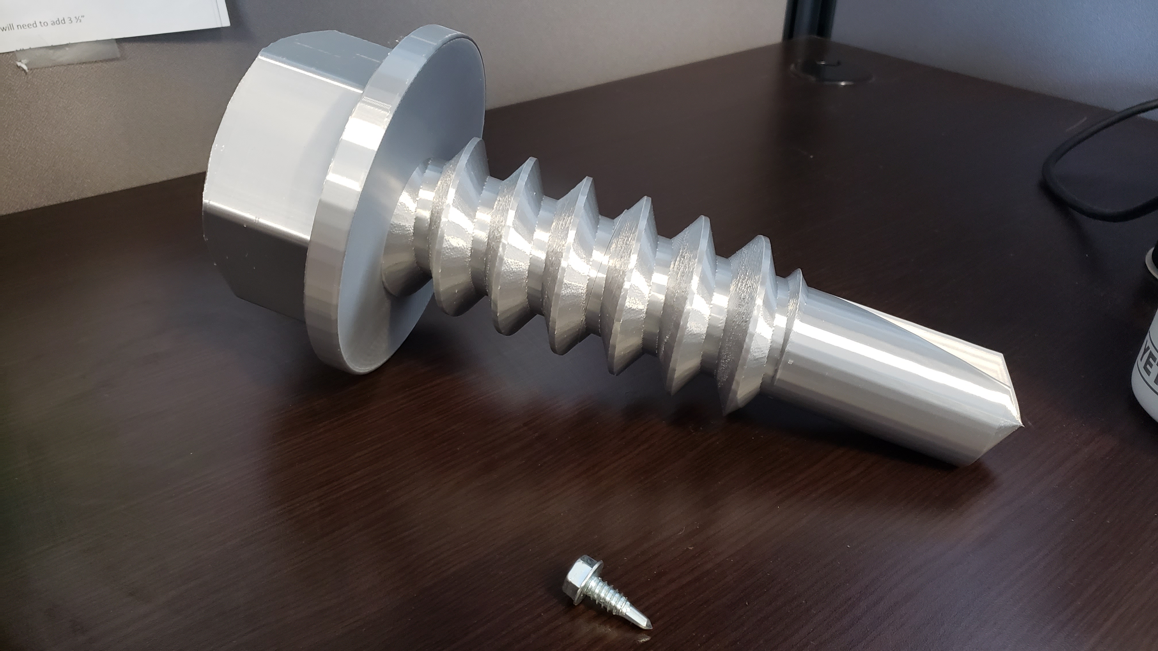 Giant Self-Tapping Screw(secret pen holder)