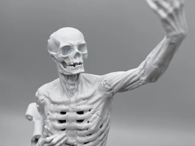 Le Transi de Rene de Chalon - The Skeleton