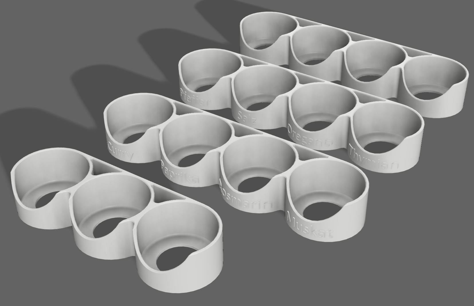 Gewürzstreuerhalter shaker holder